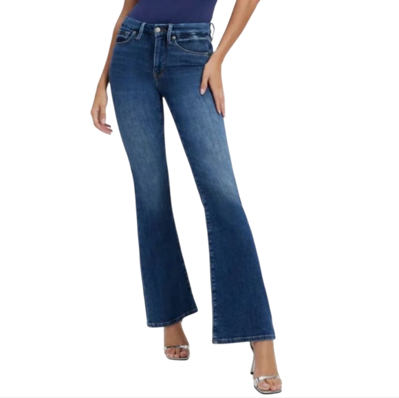 Classic Blue Flare Jeans - Picture 1 of 13
